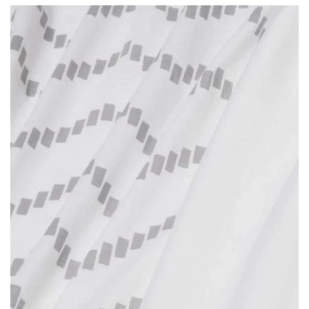 Cloud Island Gray and White Jersey Fitted Crib Sheets - 2-Pack 100% Cotton